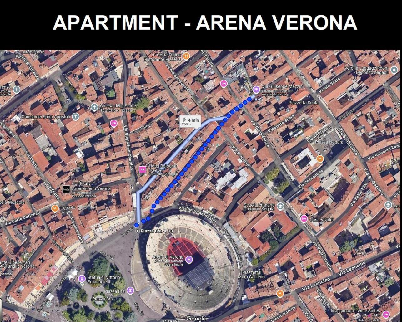 Arena Suite Mazzini Verona Centro Esterno foto